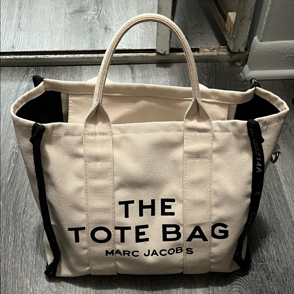 Cream Canvas Tote Bag